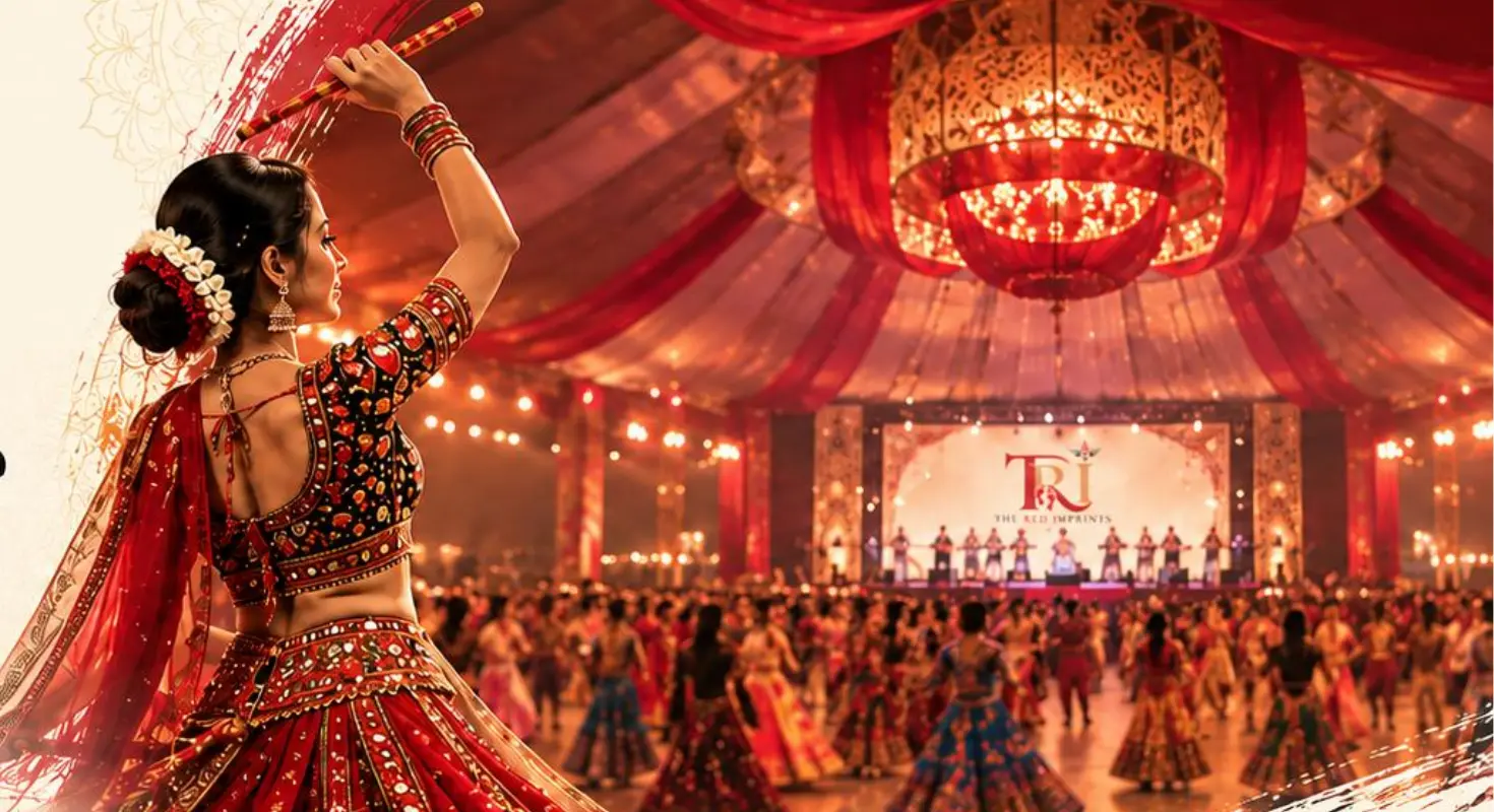 Traditional Garba celebration at The Red Imprints